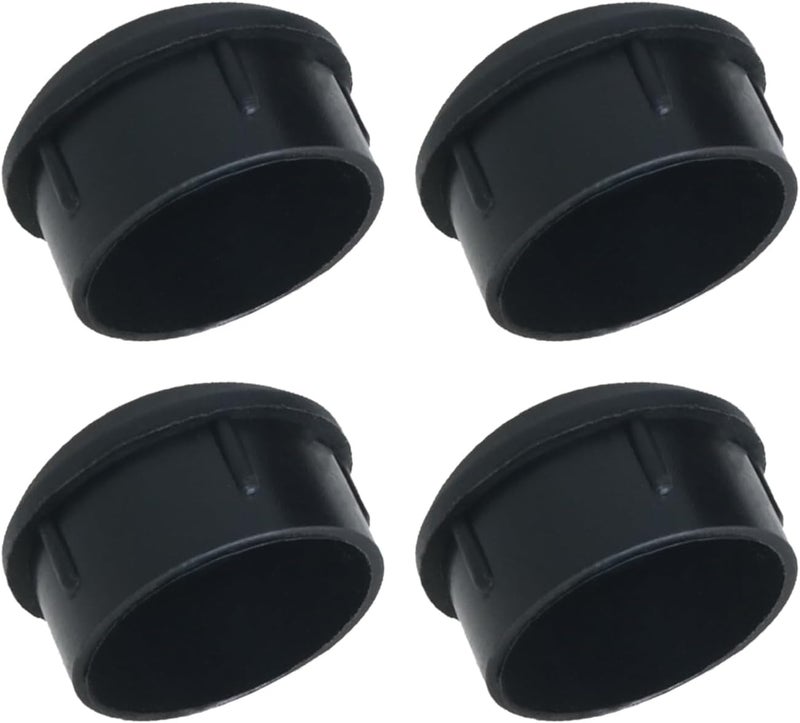 MEETOOT 4PCS 0.8x1.2in PVC Wheelchair Dust Caps, Universal Wheelchair Transport Chair Accessories - Image 1